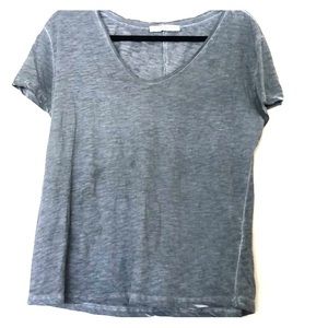 Grey basic tee